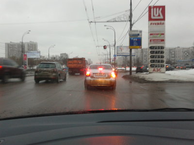 Встречи на дорогах Москвы и МО