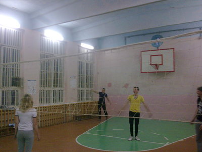 Волгоград. Тренировки по волейболу