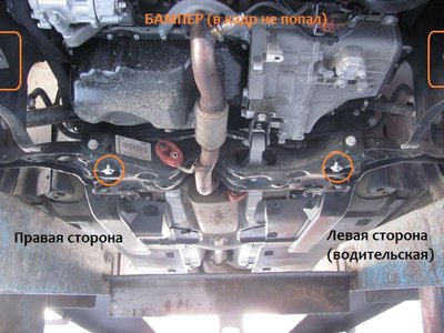 Защита двигателя для VW Polo седан